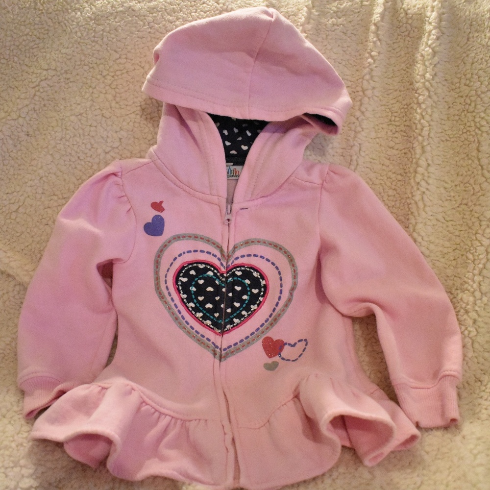 Pink Cotton Hoodie